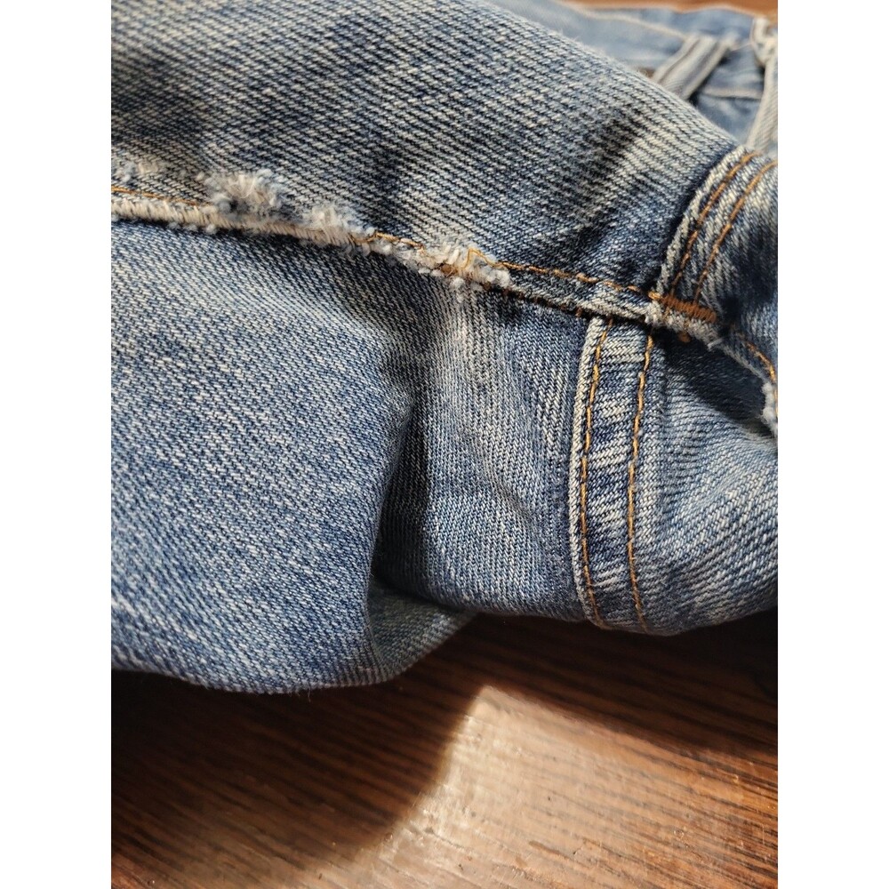 Vintage 1975 Levi's 505 Single Stitch Jeans Talon 42 Zip W29 L34 Factory 8... - Picture 12 of 16